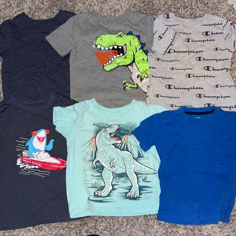 3T boys short sleeve shirt lot
